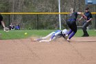 Softball vs Emerson  Wheaton College Softball vs Emerson College in game 2 of their doubleheader. - Photo by Keith Nordstrom : Wheaton, Softball